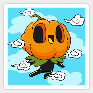 Pumpkin Boy Halloween Kawaii Magnet